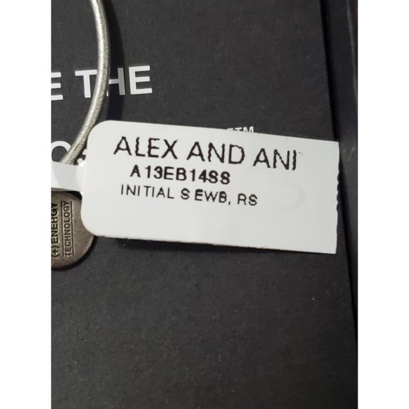 Alex and Ani Letter 'S' Bracelet- New with box and tag - Picture 4 of 5